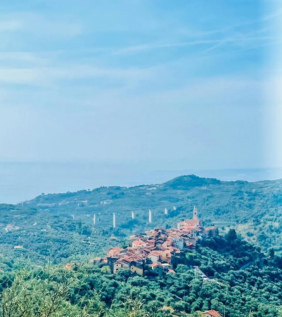 Bella Vista Poggi - 180 Grad Fantastischer Meerblick Daire